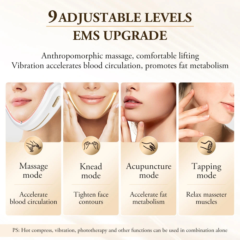 V-Face Lifting Device – EMS Slimming & LED Therapy