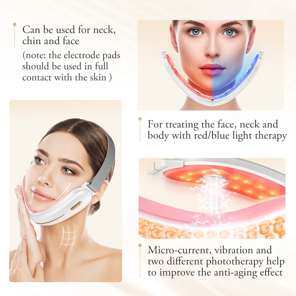 V-Face Lifting Device – EMS Slimming & LED Therapy