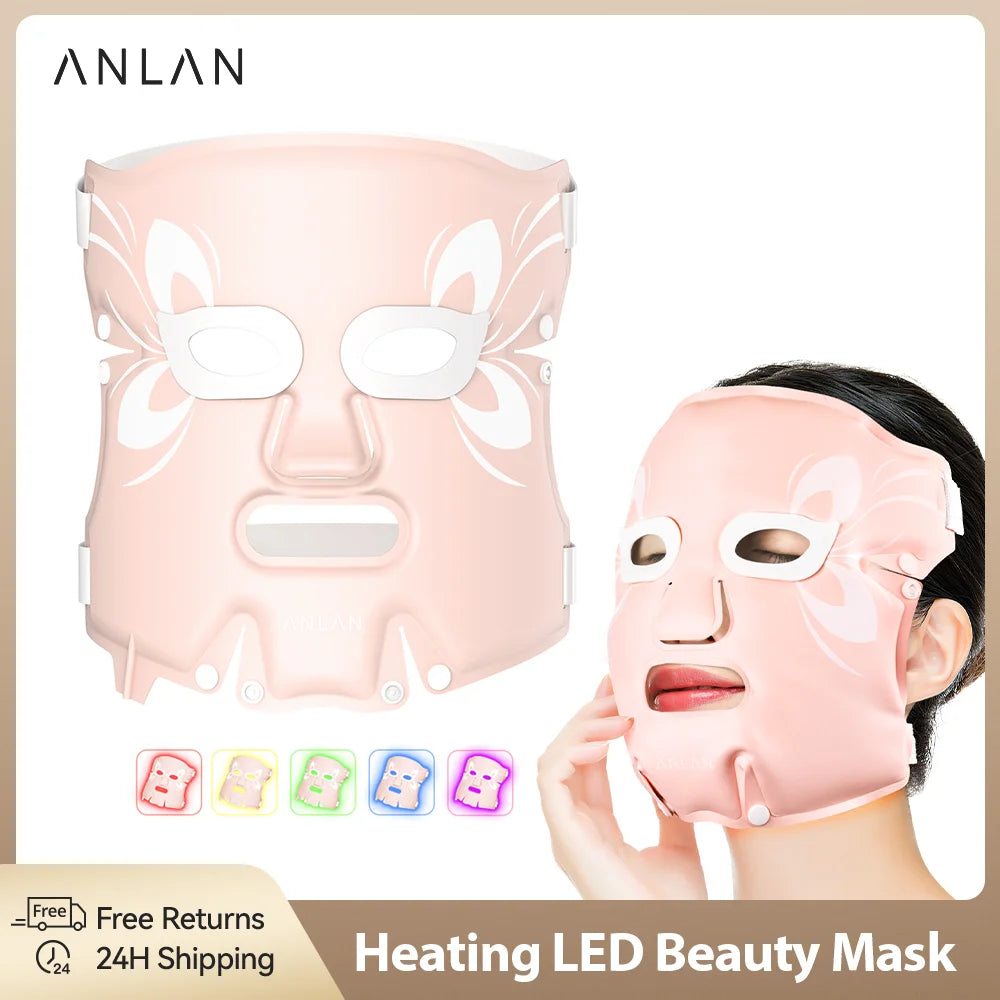 5-Color LED Facial Mask – Anti-Aging, Skin Brightening & Rejuvenation