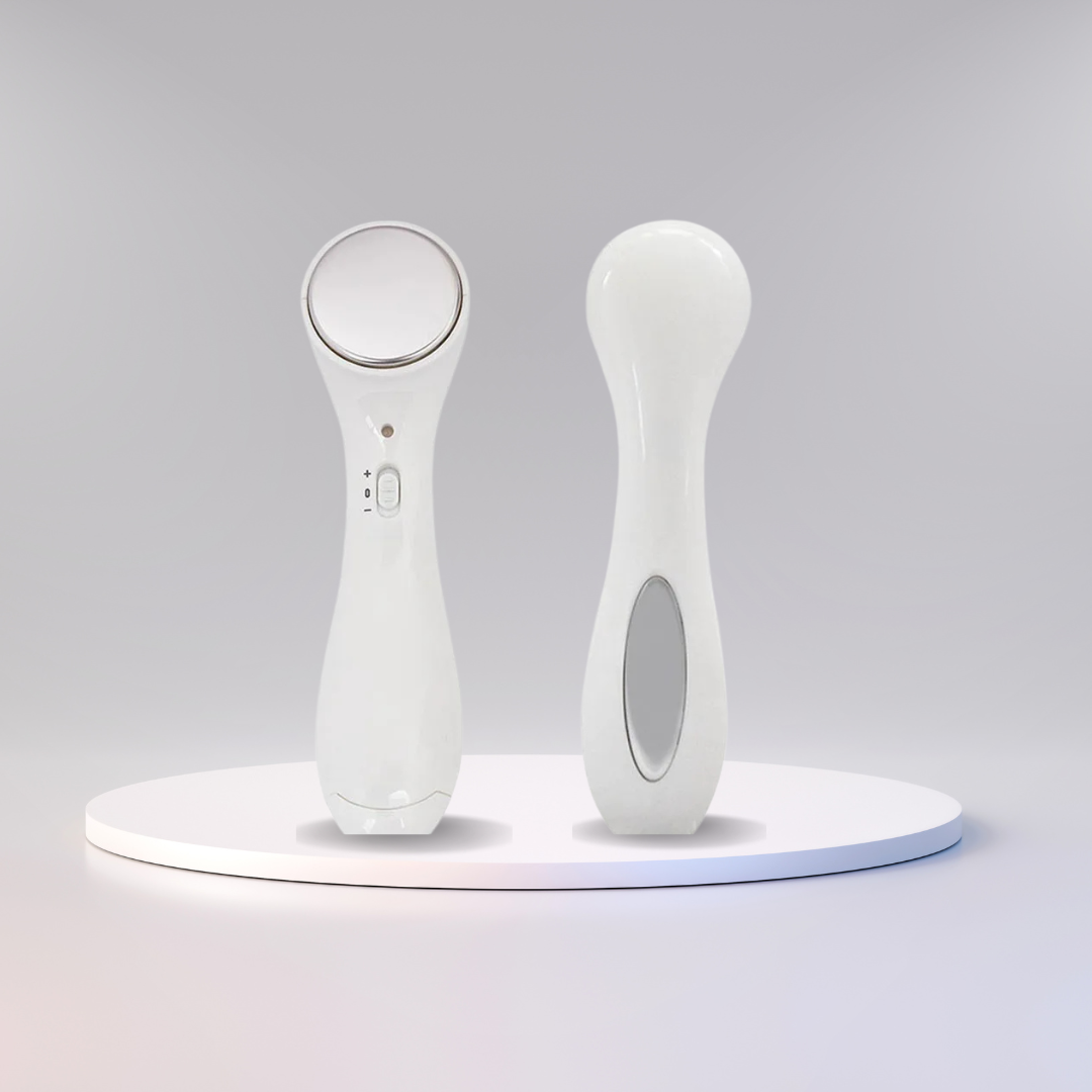 Ionic face massager by T.T.T Eira Beauty, a handheld facial device for anti-wrinkle, whitening, and skin rejuvenation treatments