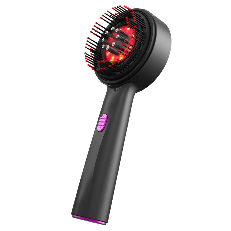Electric Vibration Scalp Massager – Red Light Therapy & Hair Growth Comb