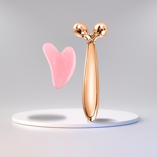 Y Shape 3D roller massager by T.T.T Eira Beauty for face and neck, designed to reduce wrinkles and firm the skin