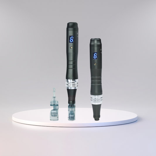 Dr. Pen Ultima M8 wireless microneedling pen set with 22 cartridges, ideal for professional and at-home skincare, by T.T.T Eira Beauty